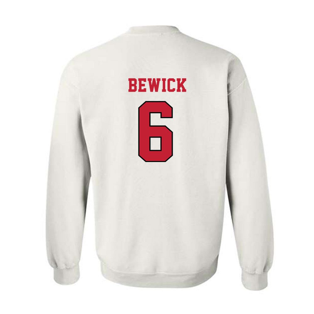 Ohio State - NCAA Softball : Sami Bewick - NCAA® Replica Shersey Crewneck Sweatshirt-1