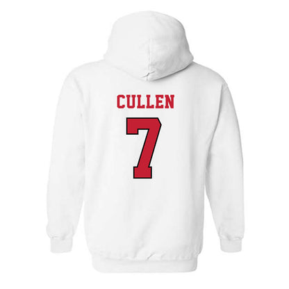 Ohio State - NCAA Softball : Reese Cullen - NCAA® Replica Shersey Hooded Sweatshirt-1