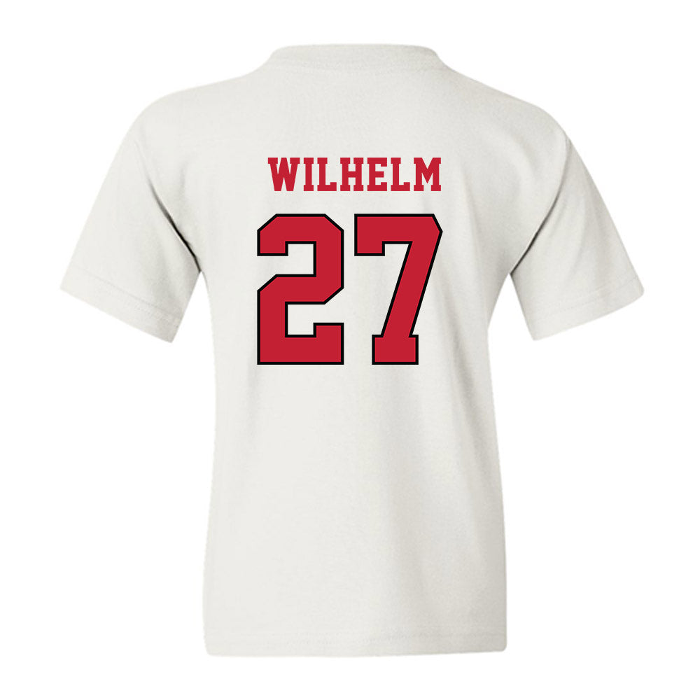 Ohio State - NCAA Softball : Abigail Wilhelm - NCAA® Replica Shersey Youth T-Shirt-1