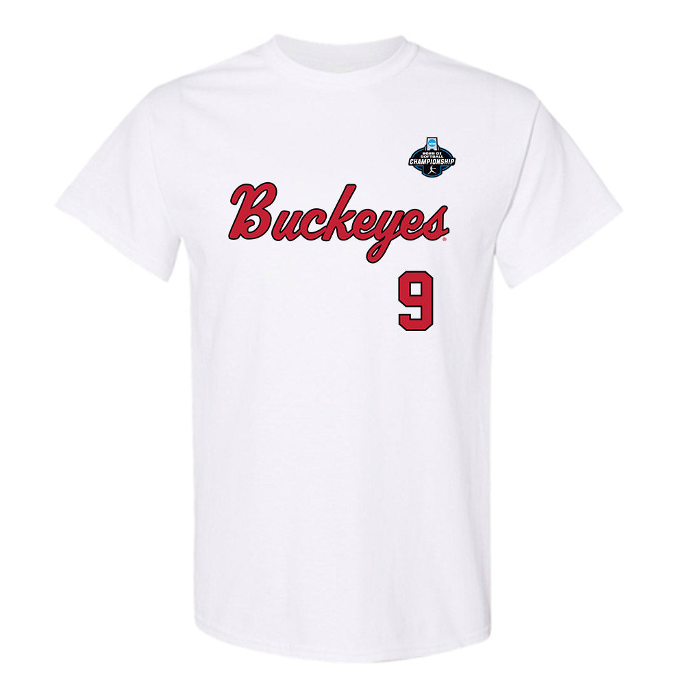 Ohio State - NCAA Softball : Hayden Downer - NCAA® Replica Shersey T-Shirt-0