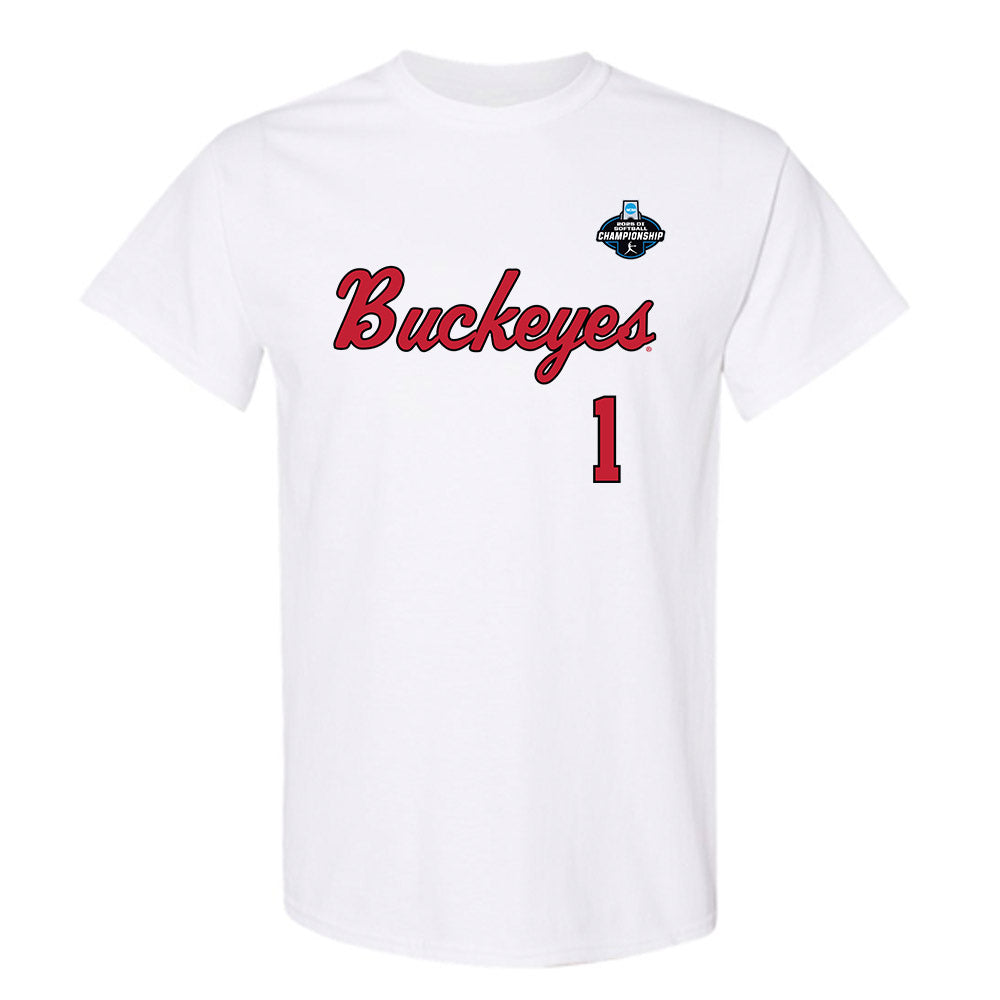 Ohio State - NCAA Softball : lottie landmesser - NCAA® Replica Shersey T-Shirt-0