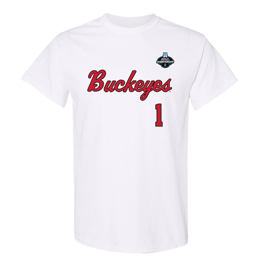 Ohio State - NCAA Softball : lottie landmesser - NCAA® Replica Shersey T-Shirt-0
