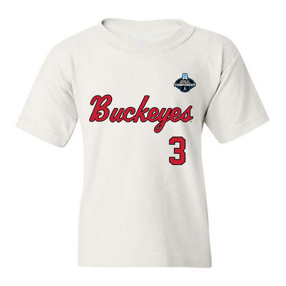Ohio State - NCAA Softball : Sara Tarr - NCAA® Replica Shersey Youth T-Shirt-0