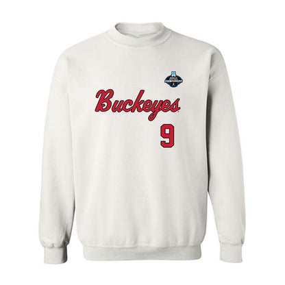 Ohio State - NCAA Softball : Hayden Downer - NCAA® Replica Shersey Crewneck Sweatshirt-0
