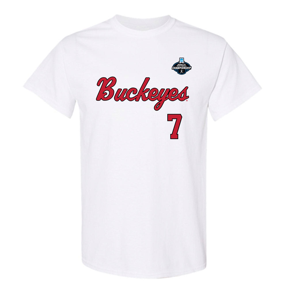 Ohio State - NCAA Softball : Reese Cullen - NCAA® Replica Shersey T-Shirt-0