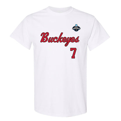 Ohio State - NCAA Softball : Reese Cullen - NCAA® Replica Shersey T-Shirt-0