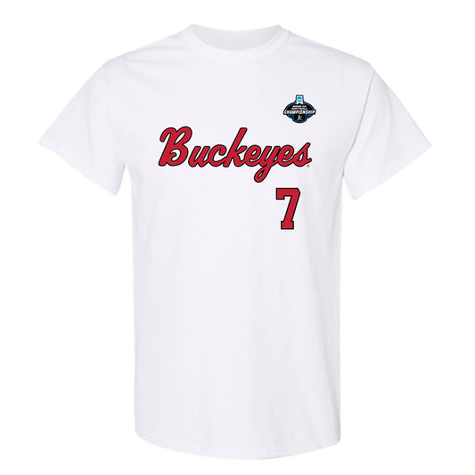 Ohio State - NCAA Softball : Reese Cullen - NCAA® Replica Shersey T-Shirt-0