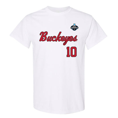 Ohio State - NCAA Softball : Preslee Ray - NCAA® Replica Shersey T-Shirt-0