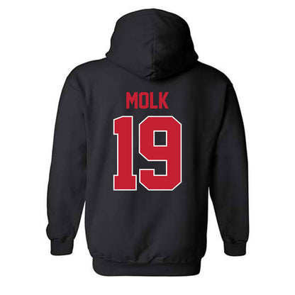 Ohio State - NCAA Softball : Jenna Molk - NCAA® Replica Shersey Hooded Sweatshirt-1