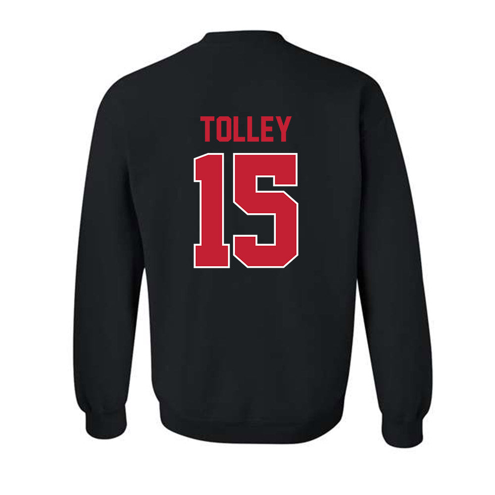 Ohio State - NCAA Softball : Emma Tolley - NCAA® Replica Shersey Crewneck Sweatshirt-1