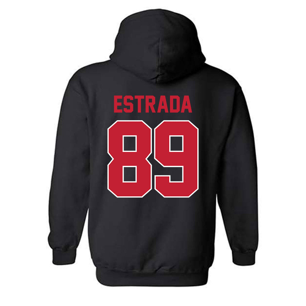 Ohio State - NCAA Softball : Kiki Estrada - NCAA® Replica Shersey Hooded Sweatshirt-1