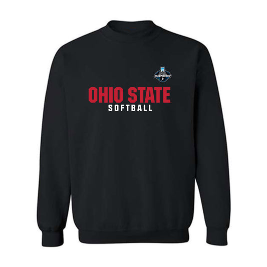 Ohio State - NCAA Softball : Liliana Gonzalez - NCAA® Replica Shersey Crewneck Sweatshirt-0