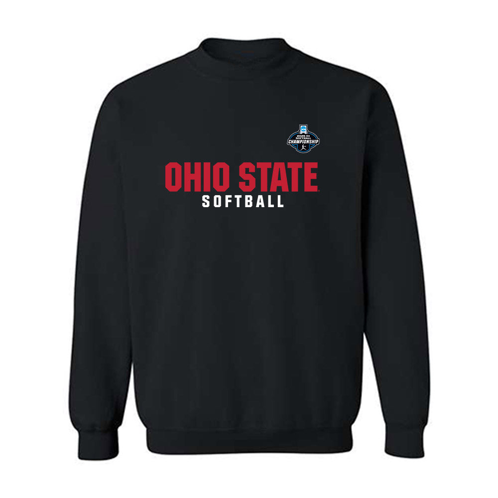 Ohio State - NCAA Softball : Reese Cullen - NCAA® Replica Shersey Crewneck Sweatshirt-0