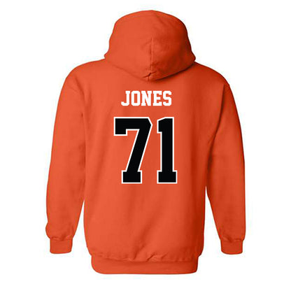 Oklahoma State - NCAA Softball : Jayden Jones - NCAA® Replica Shersey Hooded Sweatshirt-1