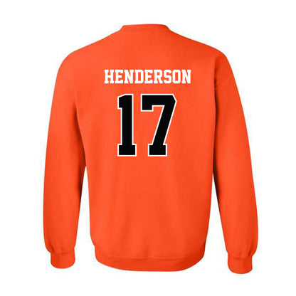 Oklahoma State - NCAA Softball : Montgomery Henderson - NCAA® Replica Shersey Crewneck Sweatshirt-1