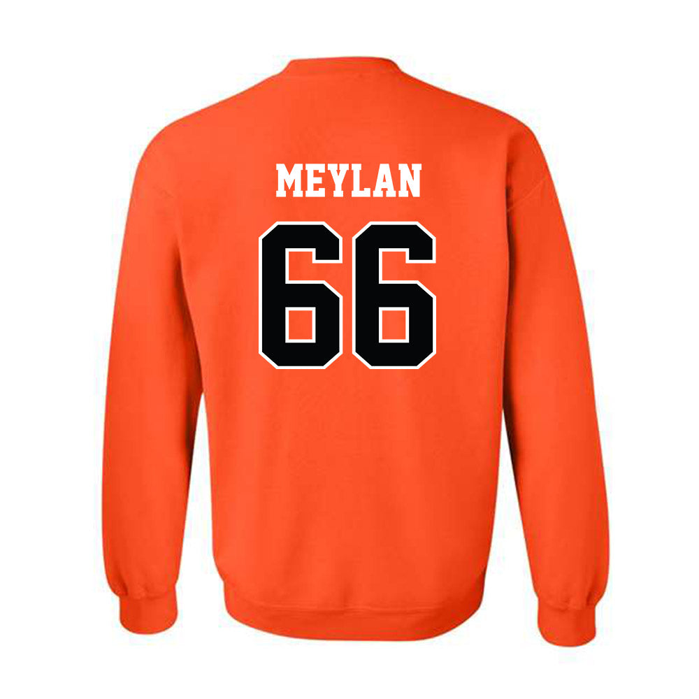 Oklahoma State - NCAA Softball : Ruby Meylan - Replica Shersey Crewneck Sweatshirt-1
