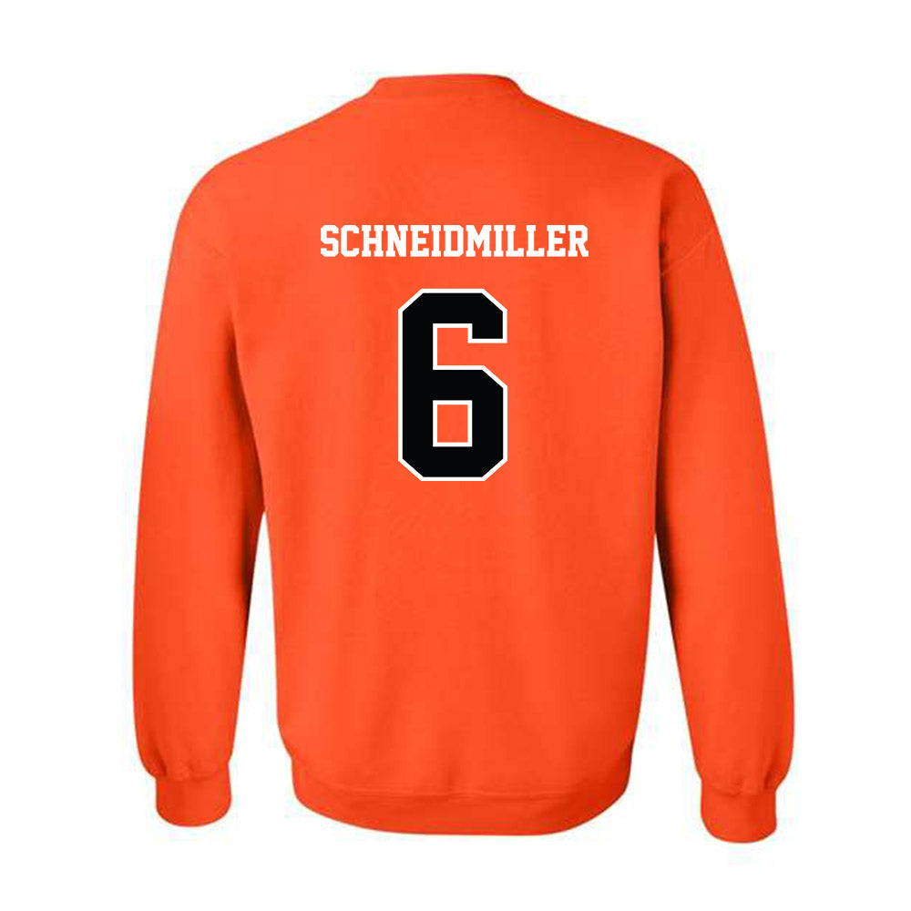 Oklahoma State - NCAA Softball : Audrey Schneidmiller - Replica Shersey Crewneck Sweatshirt-1