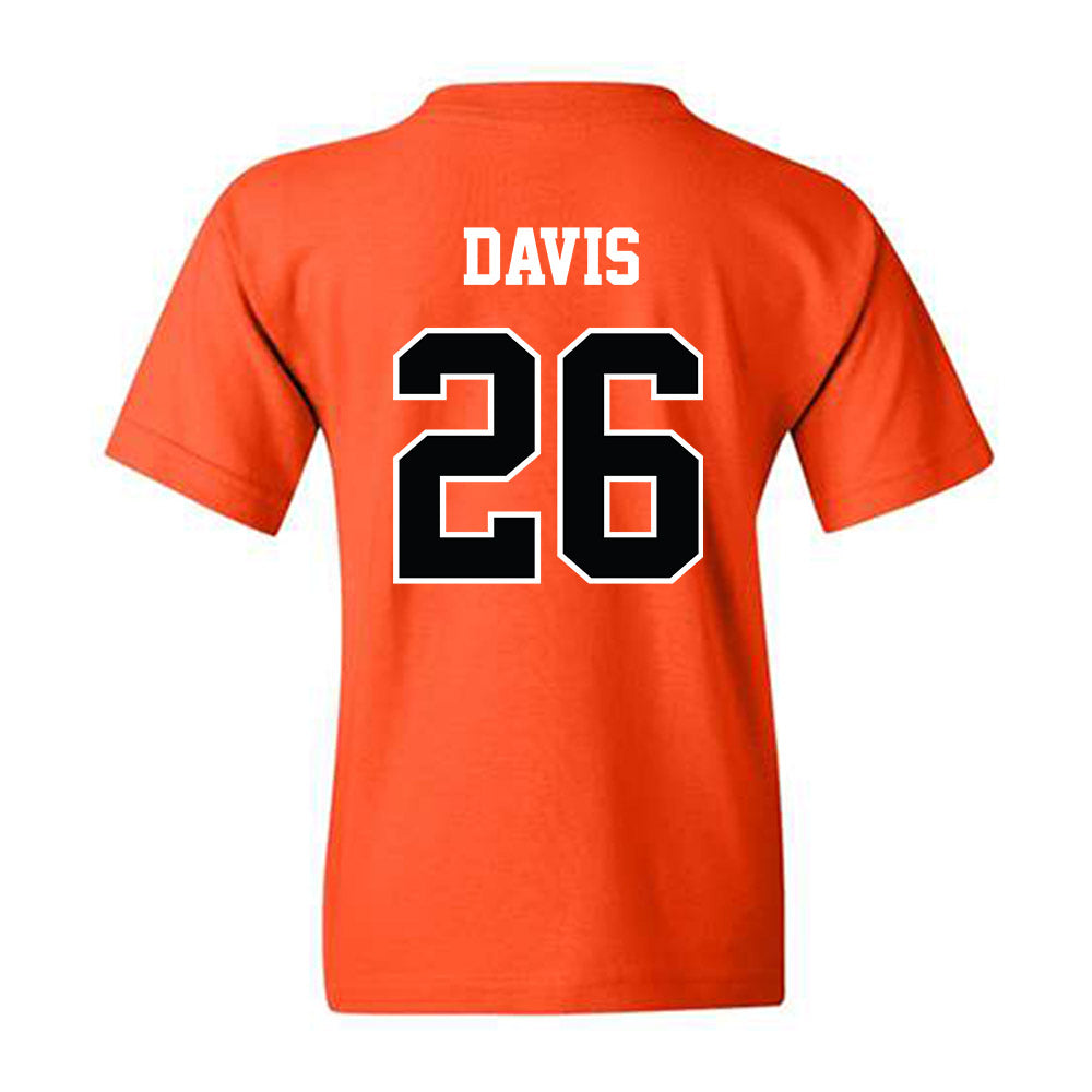 Oklahoma State - NCAA Softball : Rosie Davis - Replica Shersey Youth T-Shirt-1