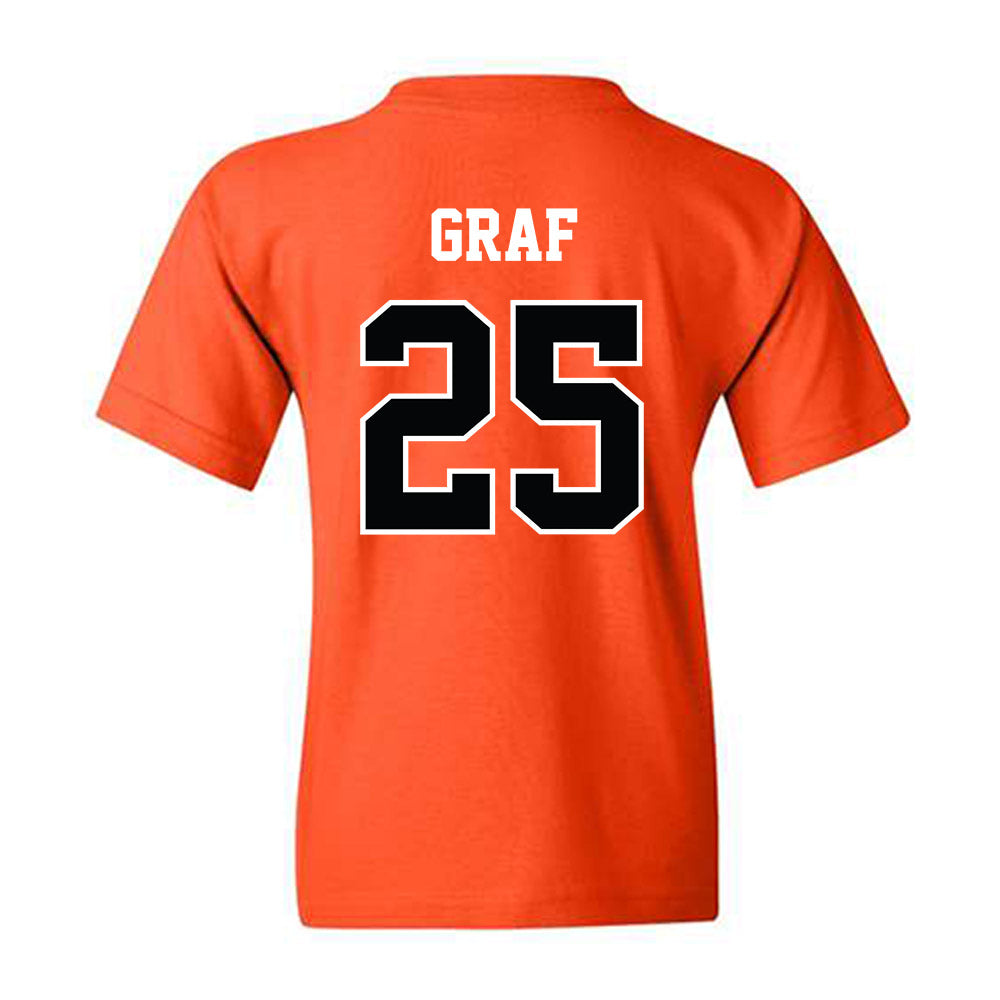 Oklahoma State - NCAA Softball : Macy Graf - Replica Shersey Youth T-Shirt-1