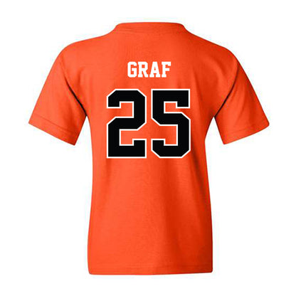 Oklahoma State - NCAA Softball : Macy Graf - Replica Shersey Youth T-Shirt-1