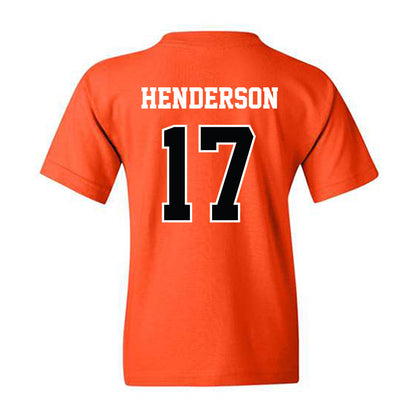 Oklahoma State - NCAA Softball : Montgomery Henderson - NCAA® Replica Shersey Youth T-Shirt-1