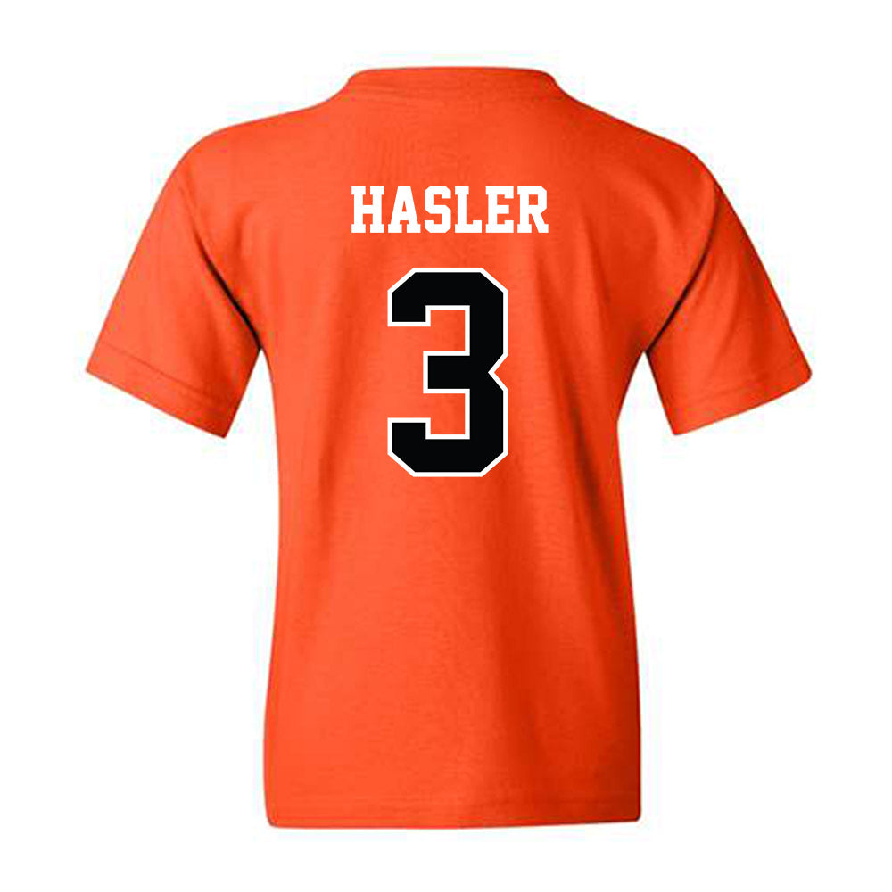 Oklahoma State - NCAA Softball : Amanda Hasler - Replica Shersey Youth T-Shirt-1
