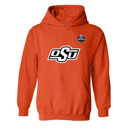 Oklahoma State - NCAA Softball : Claire Timm - Replica Shersey Hooded Sweatshirt-0