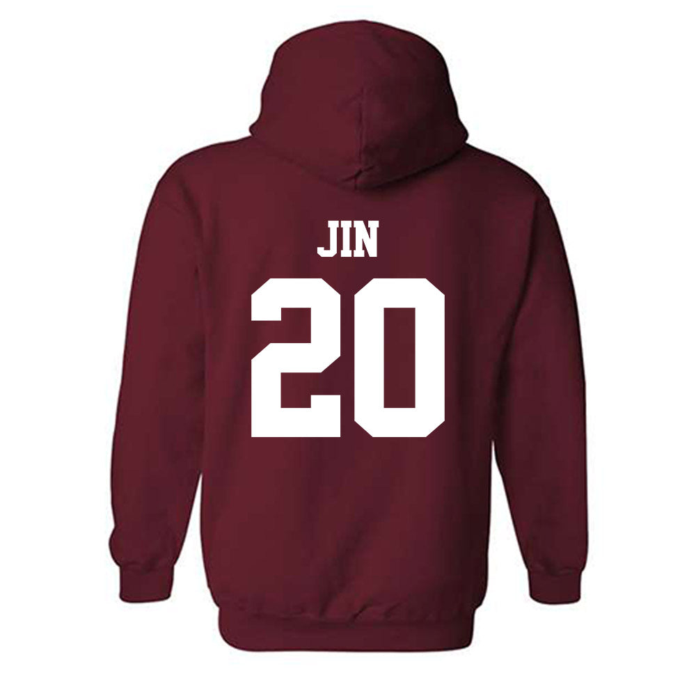 Stanford - NCAA Softball : Sophia Jin - NCAA® Replica Shersey Hooded Sweatshirt-1