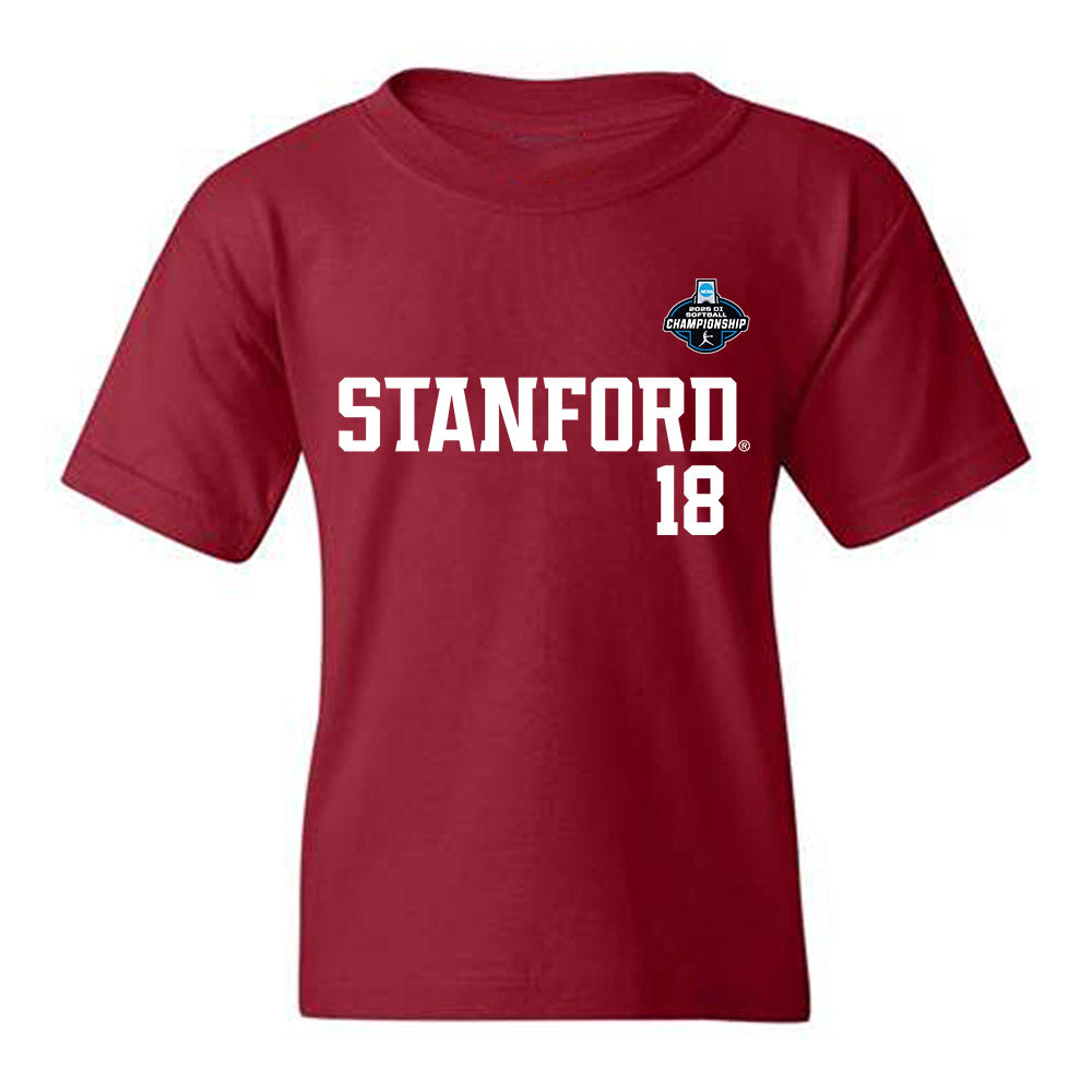 Stanford - NCAA Softball : Emily Jones - NCAA® Replica Shersey Youth T-Shirt-0