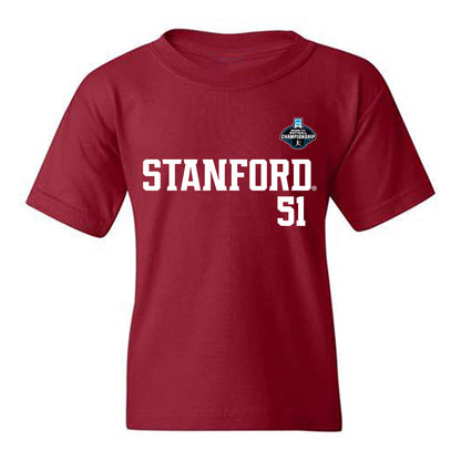 Stanford - NCAA Softball : Ava Gall - NCAA® Replica Shersey Youth T-Shirt-0