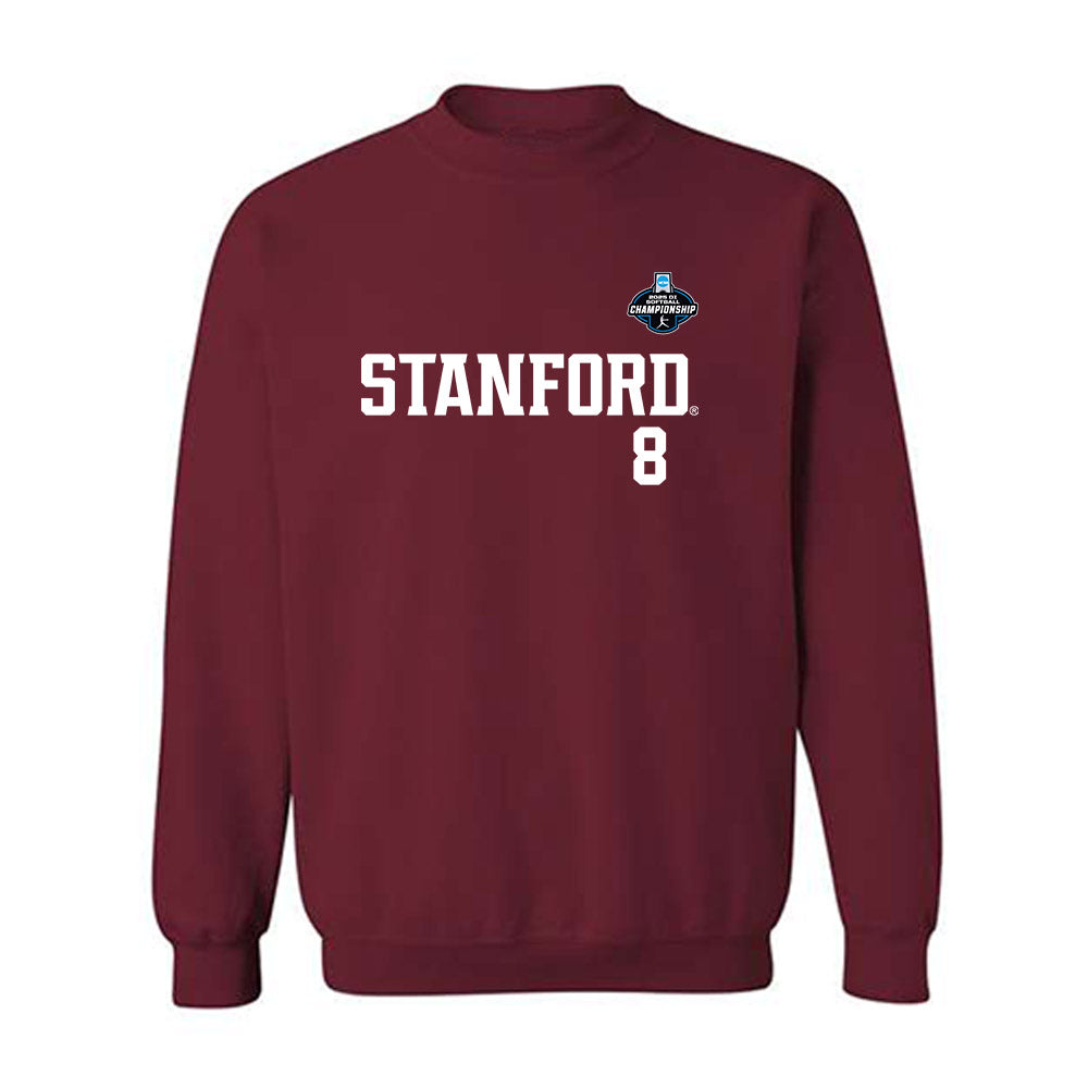 Stanford - NCAA Softball : Kyra Chan - NCAA® Replica Shersey Crewneck Sweatshirt-0