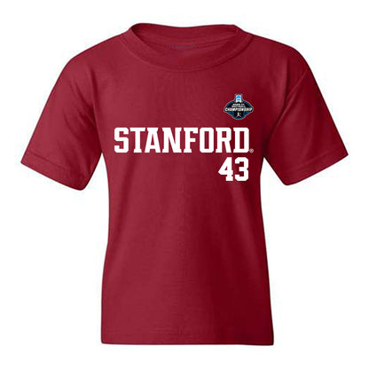 Stanford - NCAA Softball : Ella Murchison - NCAA® Replica Shersey Youth T-Shirt-0