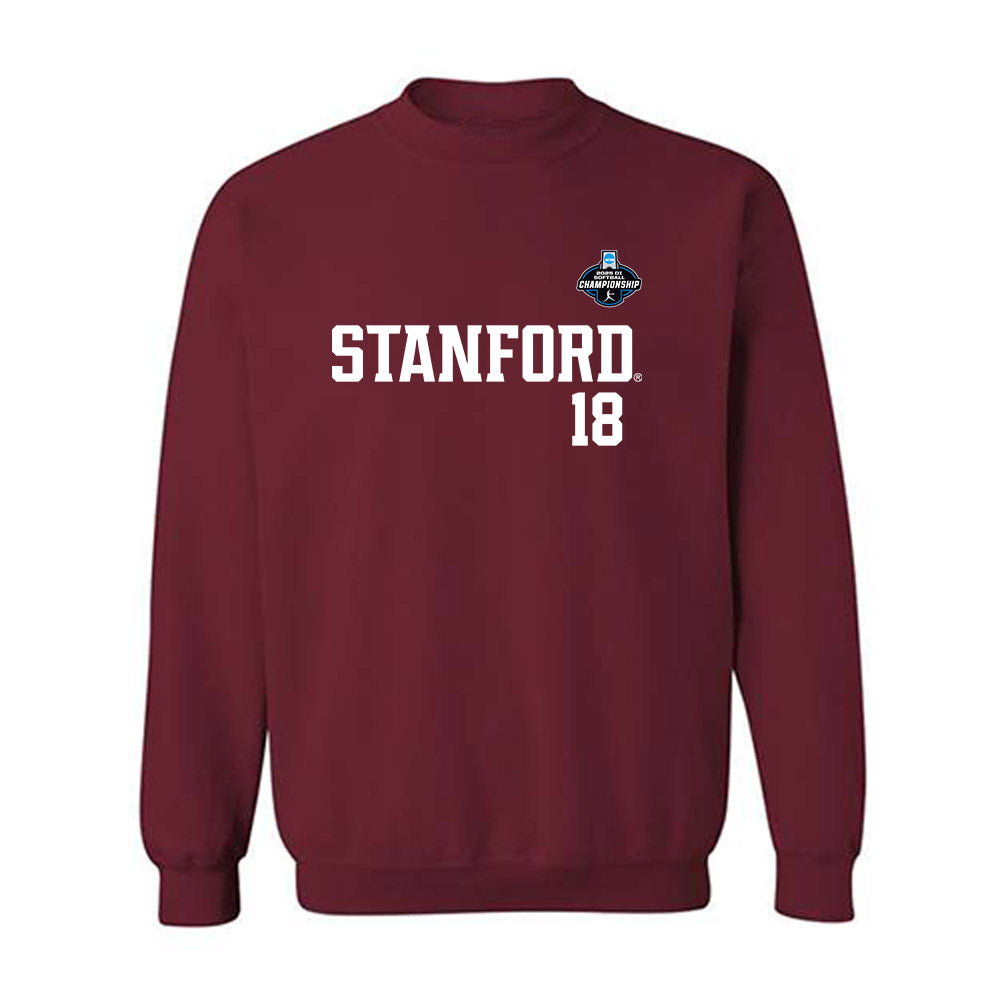 Stanford - NCAA Softball : Emily Jones - NCAA® Replica Shersey Crewneck Sweatshirt-0