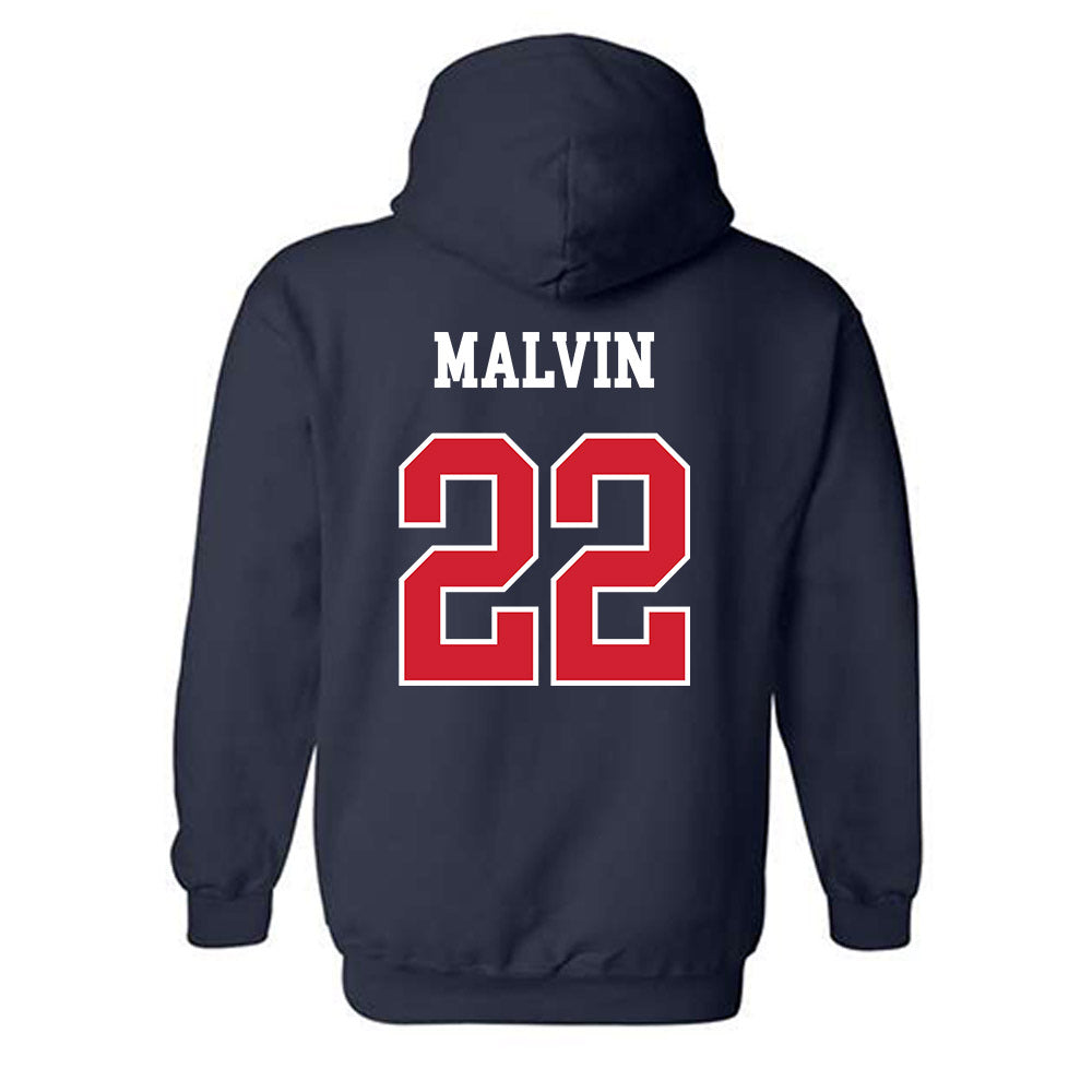 Ole Miss - NCAA Softball : Taylor Malvin - NCAA® Tournament Replica Shersey Hooded Sweatshirt-1