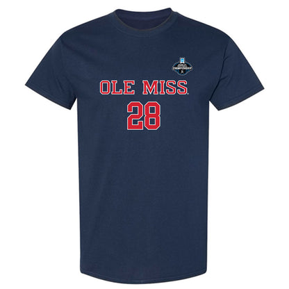 Ole Miss - NCAA Softball : Ryan Starr - NCAA® Tournament Replica Shersey T-Shirt-0