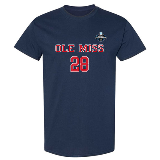 Ole Miss - NCAA Softball : Ryan Starr - NCAA® Tournament Replica Shersey T-Shirt-0