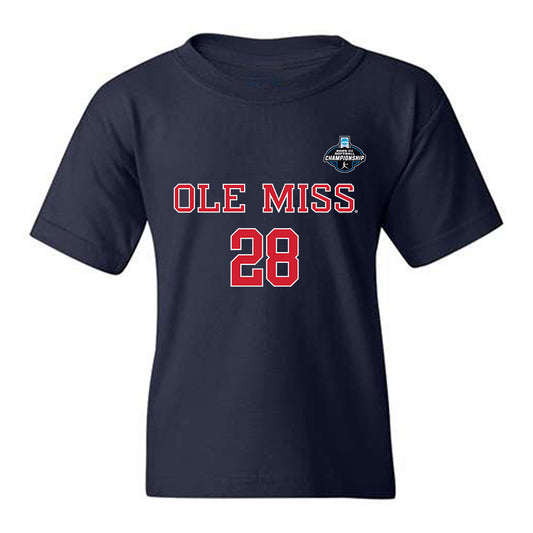 Ole Miss - NCAA Softball : Ryan Starr - NCAA® Tournament Replica Shersey Youth T-Shirt-0
