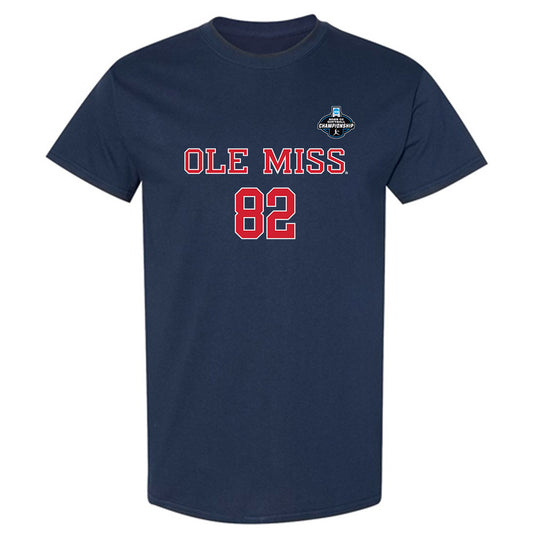Ole Miss - NCAA Softball : Graycen Jordan - NCAA® Tournament Replica Shersey T-Shirt-0