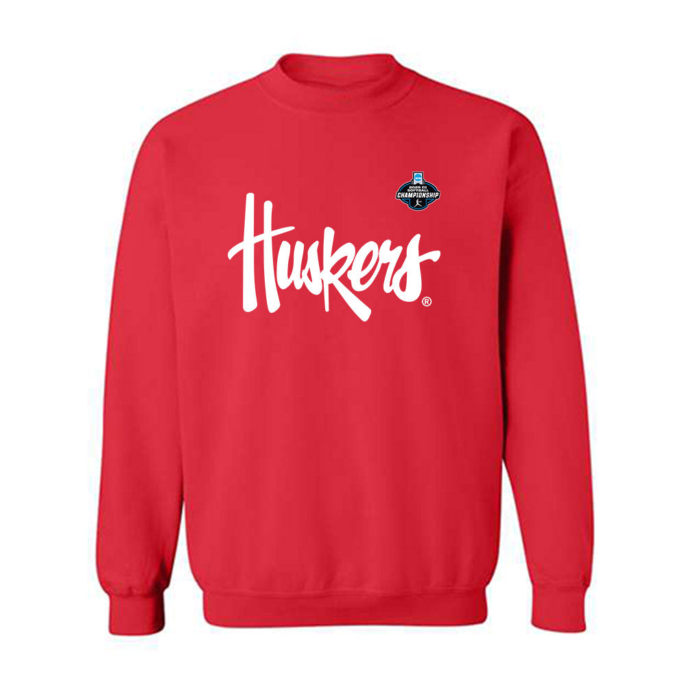 Nebraska - NCAA Softball : Alli Durnell - Replica Shersey Crewneck Sweatshirt-0