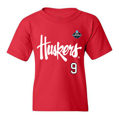 Nebraska - NCAA Softball : Hannah Camenzind - Replica Shersey Youth T-Shirt-0