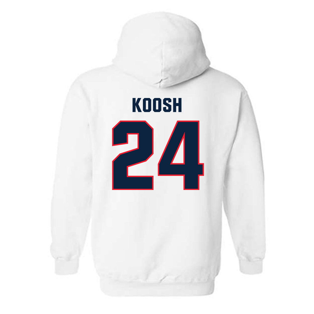 UConn - NCAA Softball : Sydnee Koosh - Replica Shersey Hooded Sweatshirt-1