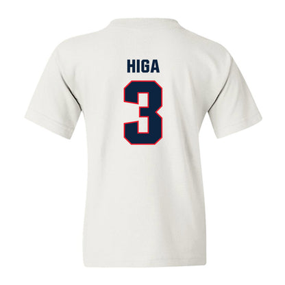 UConn - NCAA Softball : Kaiea Higa - Replica Shersey Youth T-Shirt-1