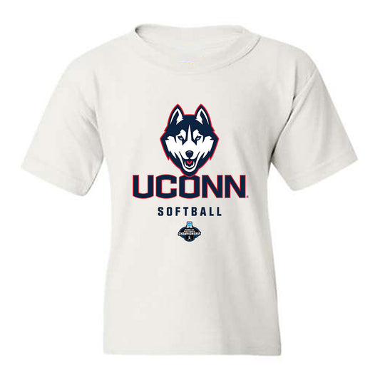 UConn - NCAA Softball : Kaitlyn Breslin - Replica Shersey Youth T-Shirt-0