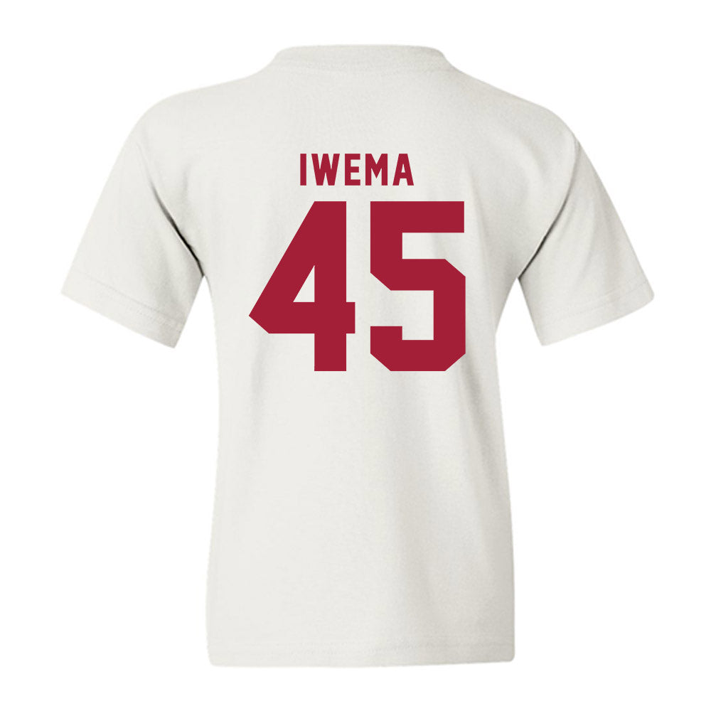 Indiana - NCAA Softball : Lexi Iwema - NCAA® Replica Shersey Youth T-Shirt-1