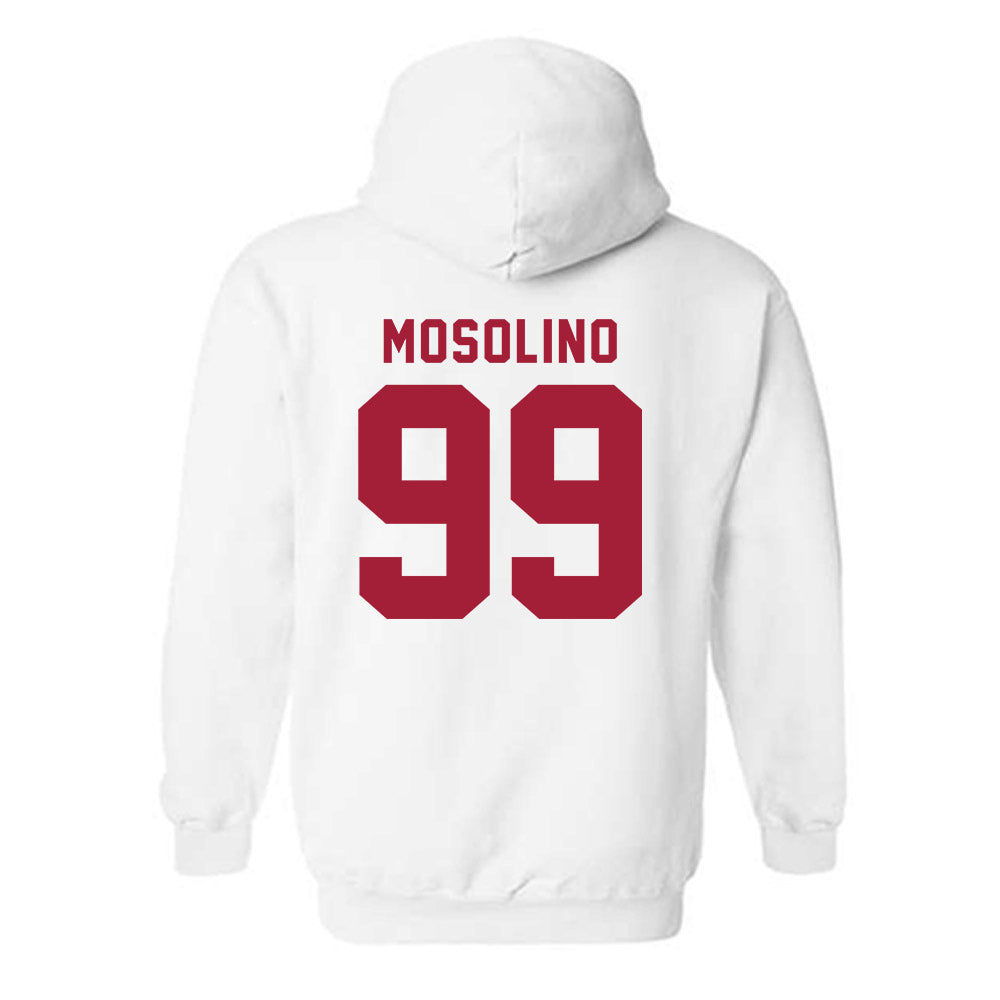 Indiana - NCAA Softball : Reese Mosolino - NCAA® Replica Shersey Hooded Sweatshirt-1