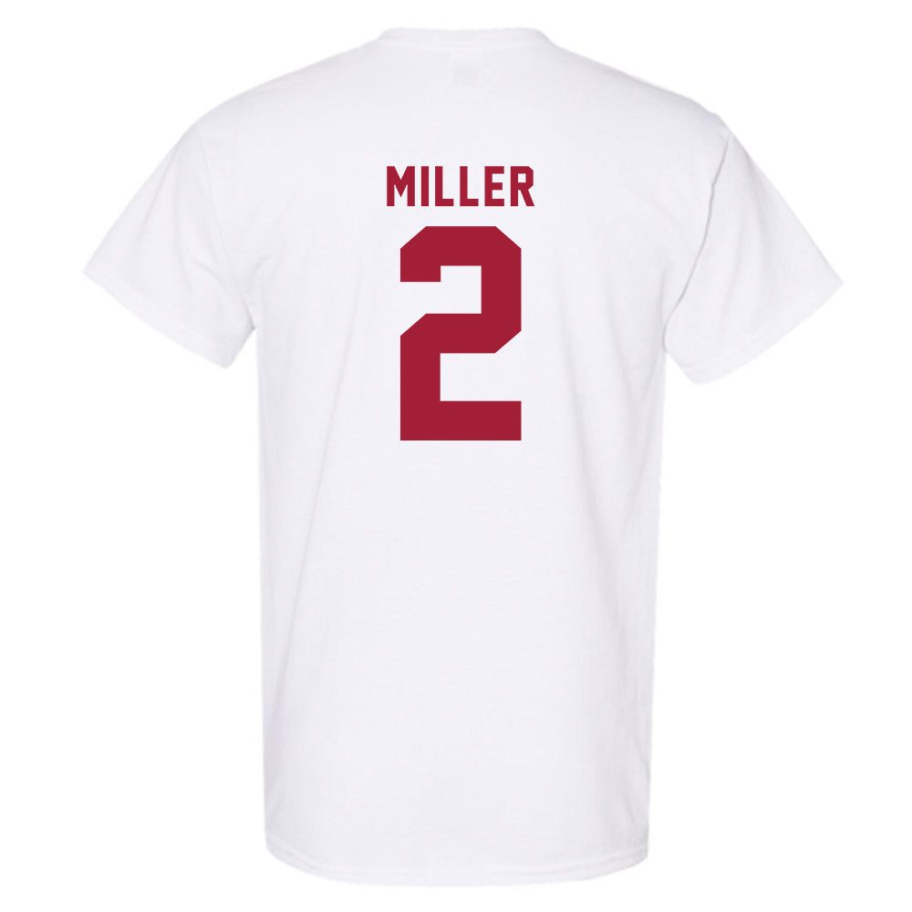 Indiana - NCAA Softball : Sarah Miller - NCAA® Replica Shersey T-Shirt-1