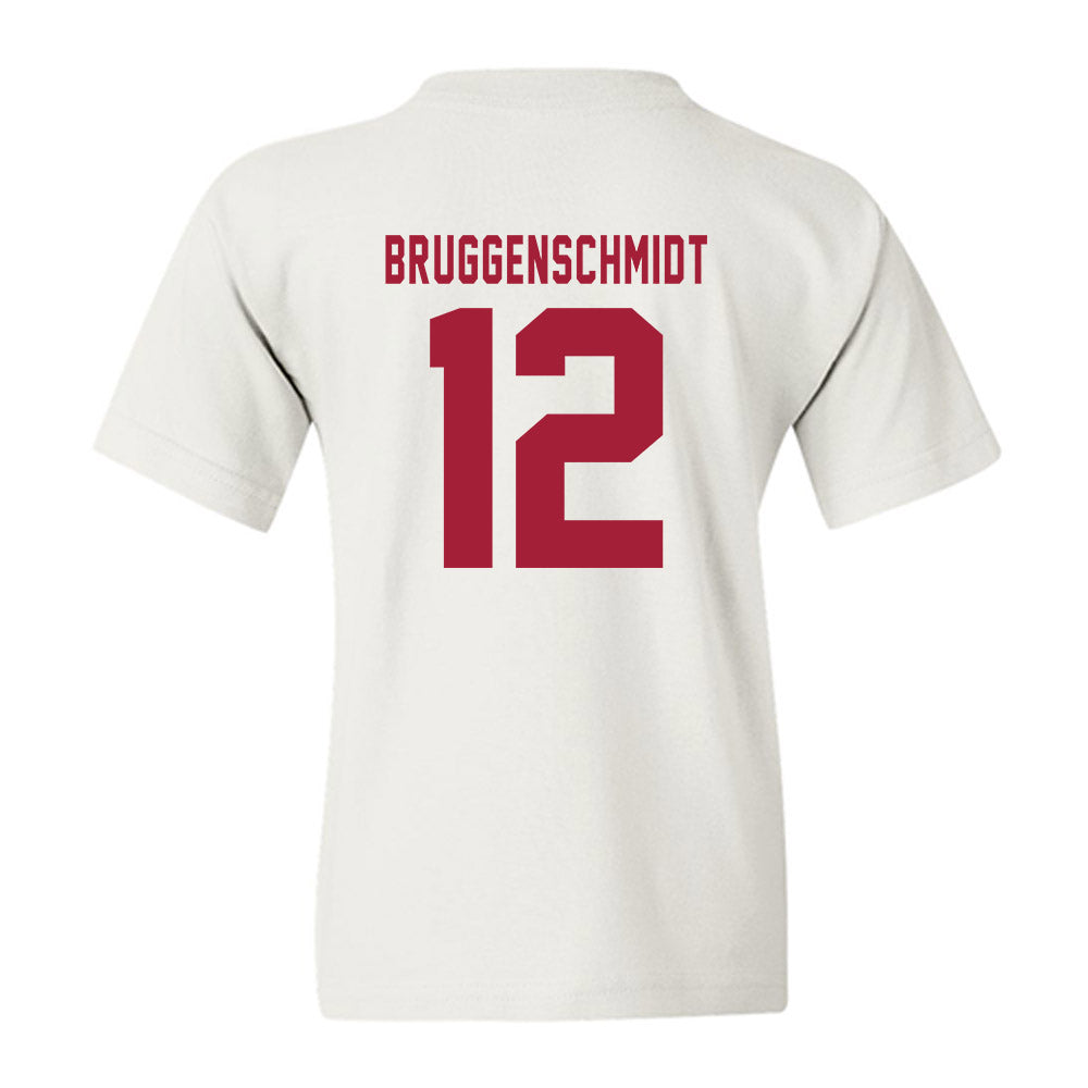 Indiana - NCAA Softball : Emma Bruggenschmidt - NCAA® Replica Shersey Youth T-Shirt-1