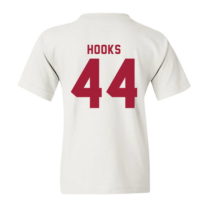 Indiana - NCAA Softball : Aubree Hooks - NCAA® Replica Shersey Youth T-Shirt-1
