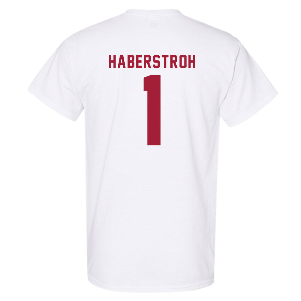 Indiana - NCAA Softball : Hannah Haberstroh - Replica Shersey T-Shirt-1