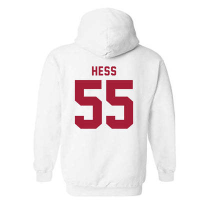 Indiana - NCAA Softball : Taylor Hess - Replica Shersey Hooded Sweatshirt-1
